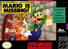 Front Cover | Mario is Missing Super Nintendo
