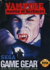 Vampire Master Of Darkness - Front | Vampire Master of Darkness Sega Game Gear