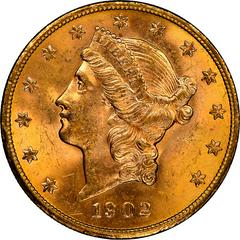 1902 [PROOF] Coins Liberty Head Gold Double Eagle Prices