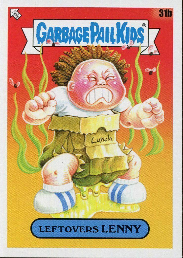 Leftover LENNY #31b Garbage Pail Kids Late To School