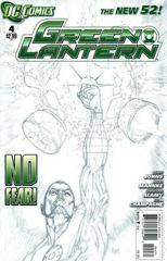 Green Lantern [Mahnke Sketch] #4 (2012) Comic Books Green Lantern Prices
