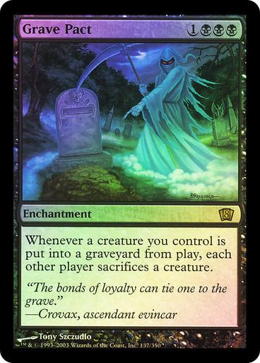 Grave Pact [Foil] #137 Magic 8th Edition