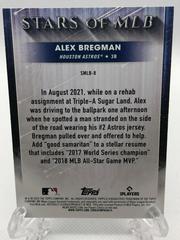 Back Of Card | Alex Bregman Baseball Cards 2022 Topps Stars of MLB