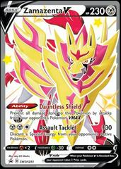 Sword & Shield Promo SWSH077 Zamazenta V (Black & Gold)