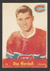 Don Marshall #35 Hockey Cards 1955 Parkhurst Prices