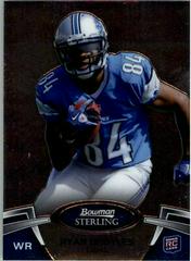 Ryan Broyles Football Cards 2012 Bowman Sterling Prices