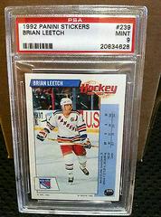 Brian Leetch Hockey Cards 1992 Panini Stickers Prices
