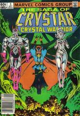 The Saga of Crystar, Crystal Warrior [Newsstand] #3 (1983) Comic Books The Saga of Crystar, Crystal Warrior Prices