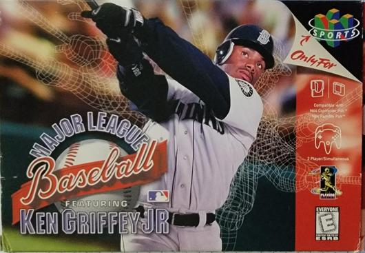 Major League Baseball Featuring Ken Griffey Jr Cover Art