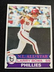 Larry Bowa Baseball Cards 1979 Topps Burger King Phillies Prices