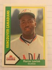 Marcus Lawton Baseball Cards 1990 CMC Vancouver Canadians Prices
