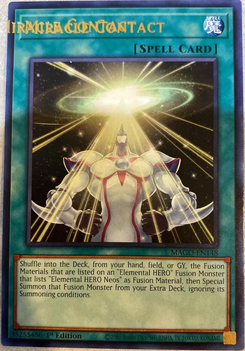 Miracle Contact [Misprint] MAGO-EN148 YuGiOh Maximum Gold