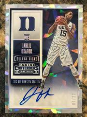 Jahlil Okafor [Autograph Cracked Ice Ticket] Basketball Cards 2015 Panini Contenders Draft Picks Prices