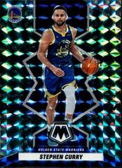 Stephen Curry [Green Swirl] #101 Basketball Cards 2021 Panini Mosaic Prices