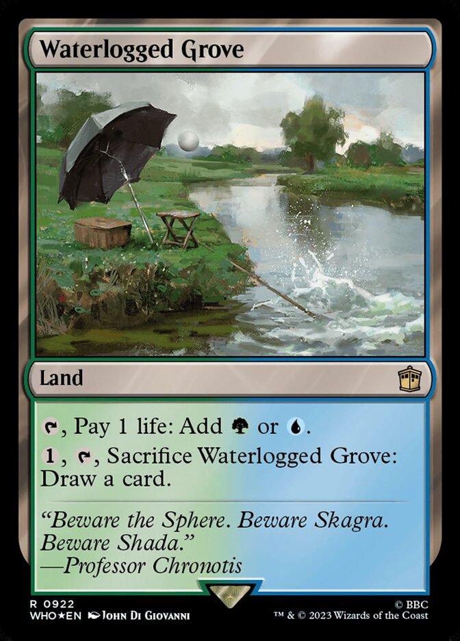 Waterlogged Grove [Foil] #922 Magic Doctor Who