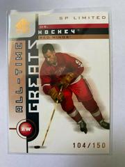 Mr. Hockey [SP Limited] Hockey Cards 2001 SP Authentic Prices