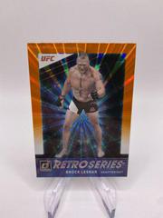 Brock Lesnar [Orange] #7 Ufc Cards 2022 Panini Donruss UFC Retro Series Prices