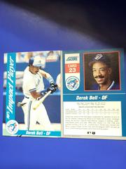 Derek Bell #23 Baseball Cards 1992 Score Impact Players Prices