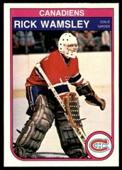 Rick Wamsley Hockey Cards 1982 O-Pee-Chee Prices