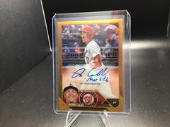 Alex Call [Gold] Baseball Cards 2023 Topps Chrome Update Autographs Prices