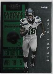 Sidney Rice [Playoff Ticket] #88 Football Cards 2012 Panini Contenders Prices
