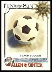 Beach Soccer Baseball Cards 2023 Topps Allen & Ginter Fun in the Sun Prices