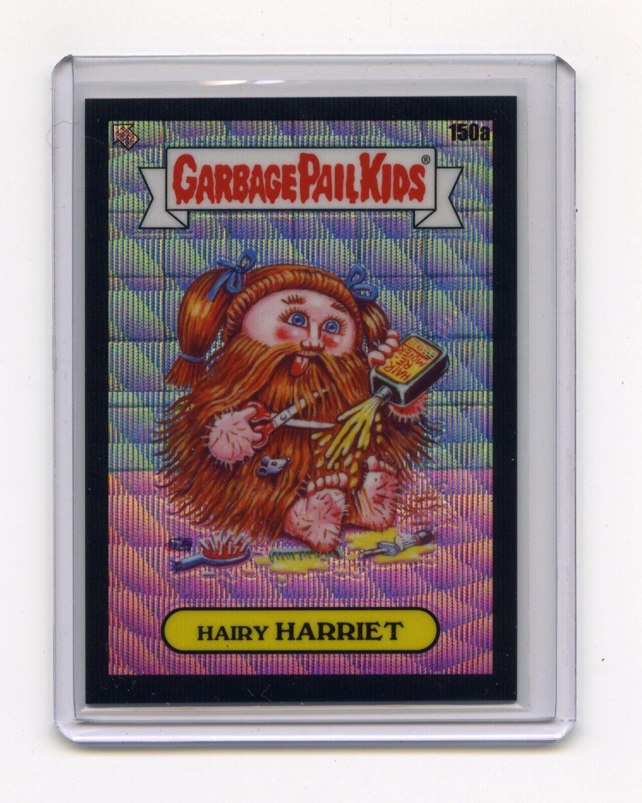 HAIRY HARRIET [Black] #150a Prices | 2021 Garbage Pail Kids Chrome ...