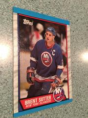 Brent Sutter Hockey Cards 1989 Topps Prices