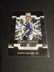 Chris Owings #29 Baseball Cards 2009 Donruss Elite Extra Edition Prices