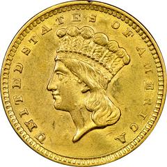 1857 [PROOF] Coins Gold Dollar Prices