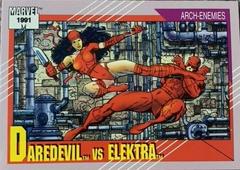 Daredevil vs. Elektra Marvel 1991 Universe Prices
