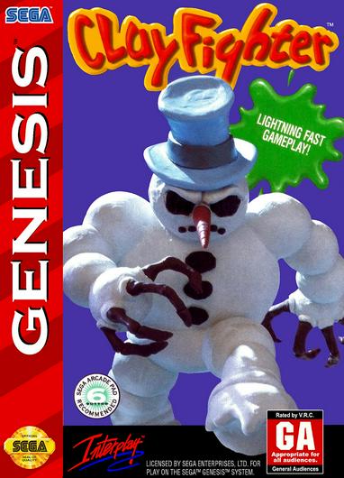 ClayFighter Cover Art