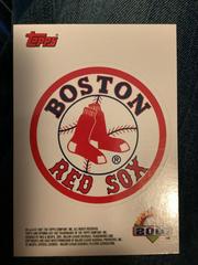 Boston Red Sox Baseball Cards 2001 Topps Opening Day Team Logo Stickers Prices