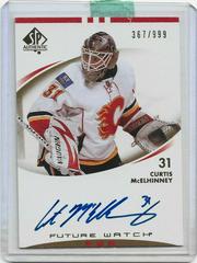 Curtis McElhinney [Autograph] #202 Hockey Cards 2007 SP Authentic Prices