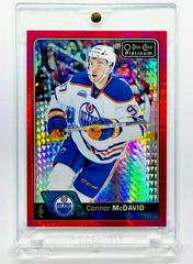 Connor McDavid [Red Prism] #1 Hockey Cards 2016 O-Pee-Chee Platinum Prices