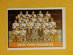 New York Rangers [Checklist] Hockey Cards 1974 O-Pee-Chee Prices