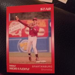 Different Card Front | Mike Morandini Baseball Cards 1989 Star