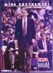 Mike Krzyzewski Basketball Cards 1992 Skybox USA Prices