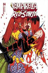 Vampirella vs. Red Sonja [Moss] #4 (2023) Comic Books Vampirella vs. Red Sonja Prices