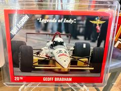 Geoff Brabham #21 Racing Cards 1992 Legends of Indy Prices