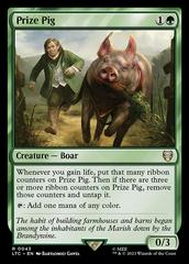 Prize Pig #43 Magic Lord of the Rings Commander Prices