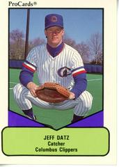 Jeff Datz #328 Baseball Cards 1990 ProCards AAA Prices