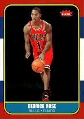 Derrick Rose #163 Basketball Cards 2008 Fleer 1986-87 Rookies Prices