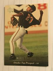 Alex Ochoa #3 Baseball Cards 1994 Upper Deck Top Prospects Prices