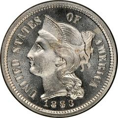 1883 [PROOF] Coins Three Cent Nickel Prices