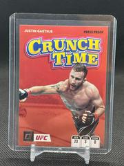 Justin Gaethje [Press Proof] Ufc Cards 2022 Panini Donruss UFC Crunch Time Prices