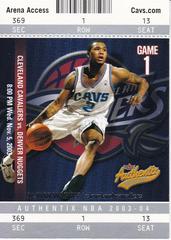 Dajuan Wagner Basketball Cards 2003 Fleer Authentix Prices