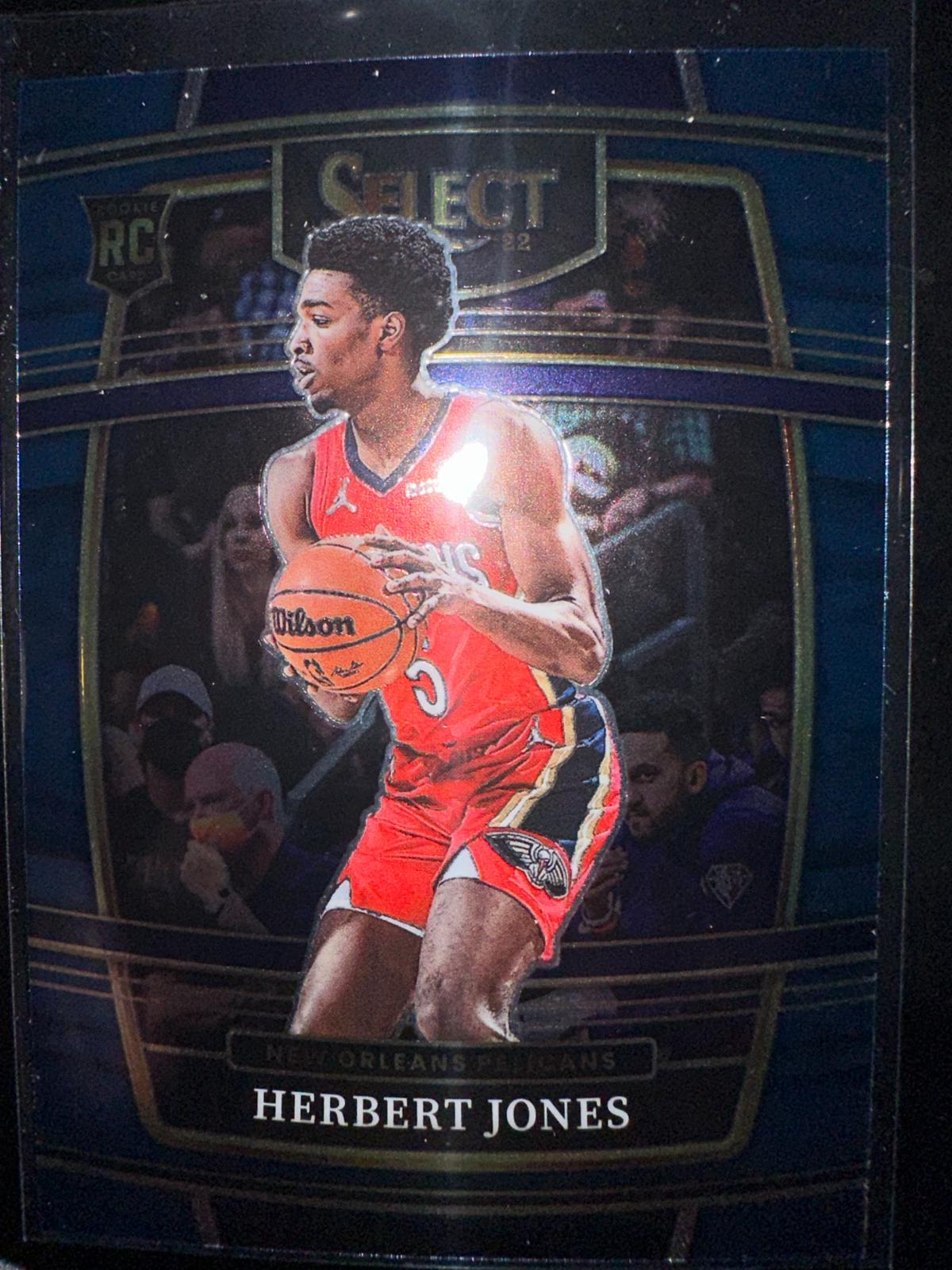 Herbert Jones [Blue] 45 Prices [Rookie] 2021 Panini Select