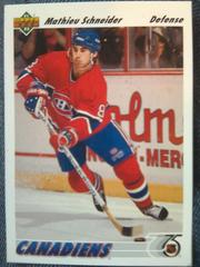 Mathieu Schneider Hockey Cards 1991 Upper Deck Prices