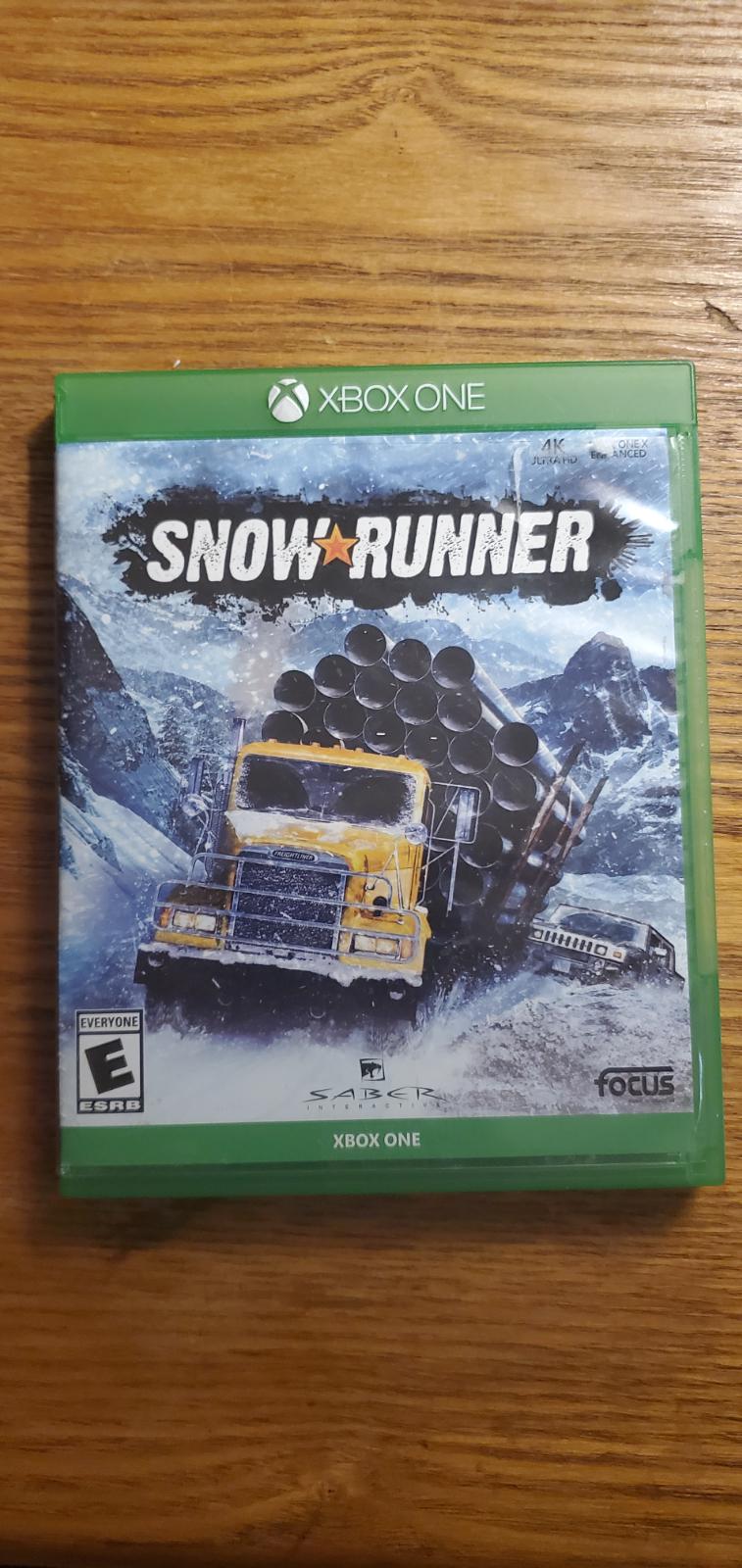 SnowRunner Item, Box, and Manual Xbox One